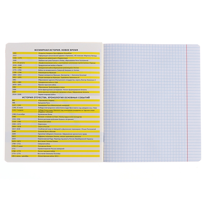 Тетрадь предметная ИСТОРИЯ, 48 листов в клетку, ErichKrause Be Informed, пластиковая обложка, шелкография, блок офсет 100% белизна, инфо-блок Тетрадь предметная ИСТОРИЯ, 48 листов в клетку, ErichKrause Be Informed, пластиковая обложка, шелкография, блок офсет 100% белизна, инфо-блок