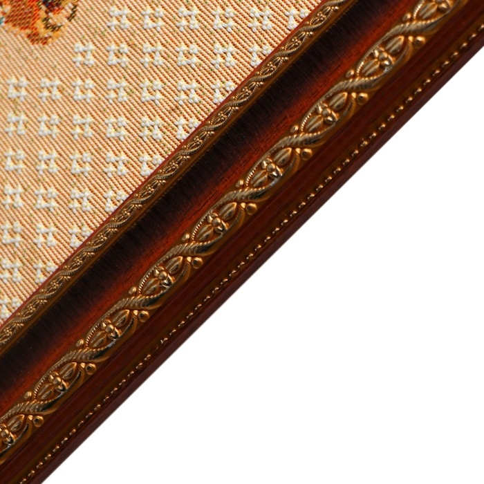 Гобеленовая картина Гобеленовая картина "Крокусы" 31х31(с рамкой 38х38)см