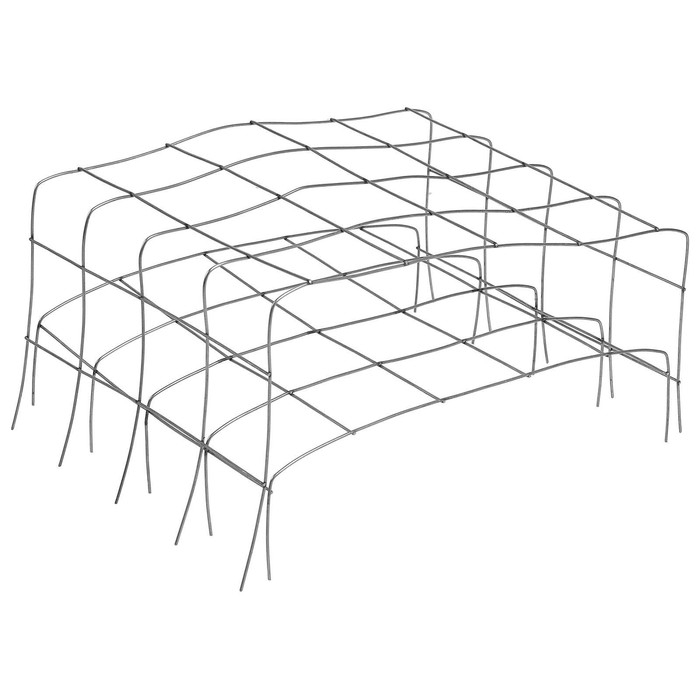 Коптильня «Фиеста», двухъярусная, 34х27х21 см Коптильня «Фиеста», двухъярусная, 34х27х21 см