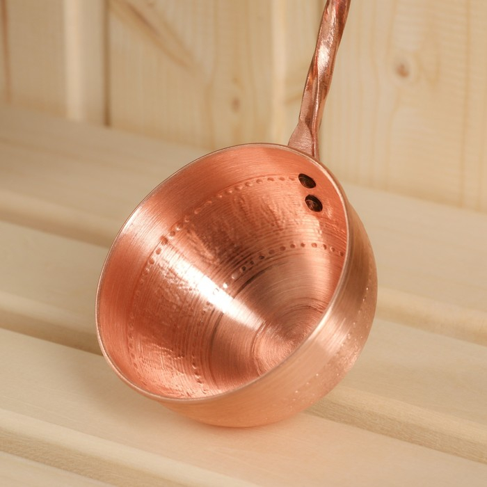 Ковш медный, 0,14л, с ручкой Ковш медный, 0,14л, с ручкой