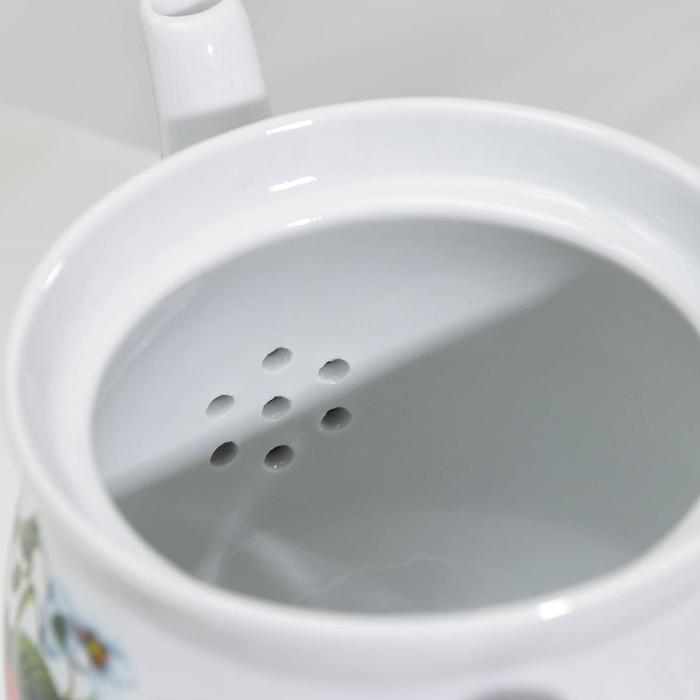 Сервиз чайный фарфоровый «Букет цветов», 15 предметов Сервиз чайный фарфоровый «Букет цветов», 15 предметов