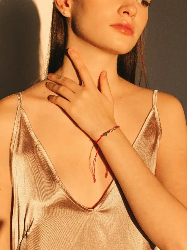 Браслет-оберег &laquo;Став&raquo;, крючок любви и брака, сердце и бесконечность, цвет серебро, 8 см