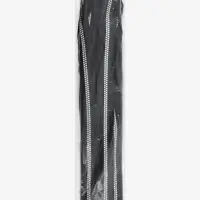 Молния &laquo;Трактор&raquo;, №8, разъёмная, замок автомат, 80 см, чёрная, белая