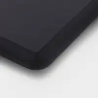 Коврик для дома из дутого ПВХ, 51&times;81&times;1.9 см, коричневый - чёрный