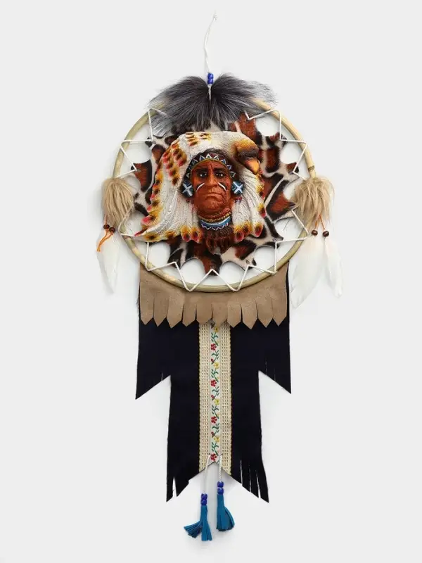 Панно "Вождь" 30х5х60 см