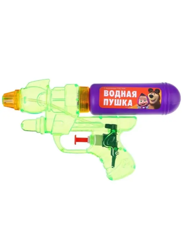 Водная пистолет &laquo;Маша и Медведь&raquo;, МИКС