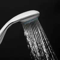 Лейка для душа ZEIN Z0301, 3 режима, средняя, пластик, хром