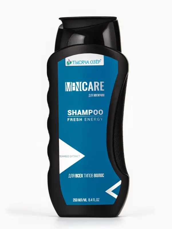 Подарочный набор мужской  Подарочный набор мужской "ТЫСЯЧА ОЗЕР": шампунь и гель для душа, по 250 мл