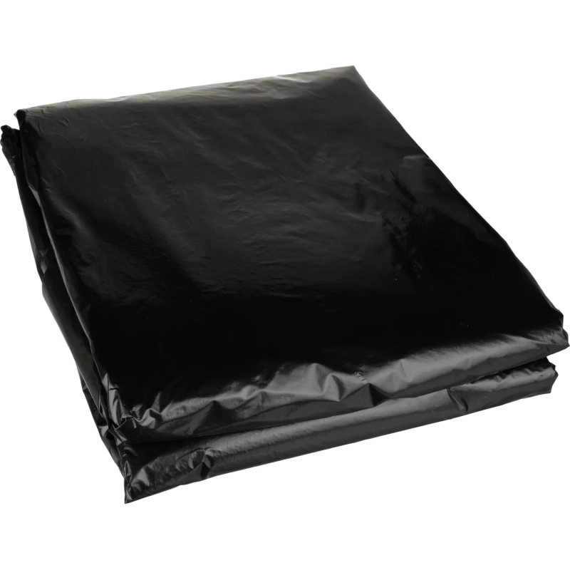 Мешки для мусора ПВД 200л 40мкм 50шт/уп черные 90х130см Luscan