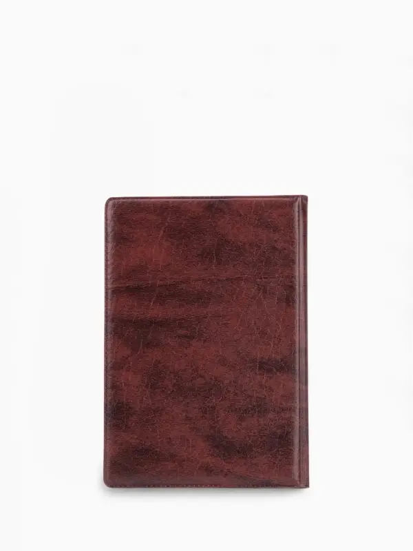 Обложка для паспорта, тиснение золотого цвета, искусственная кожа, бордовая