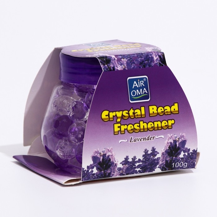 Арома-поглотитель запаха, гелевый, с ароматом лаванды, 100 г Арома-поглотитель запаха, гелевый, с ароматом лаванды, 100 г