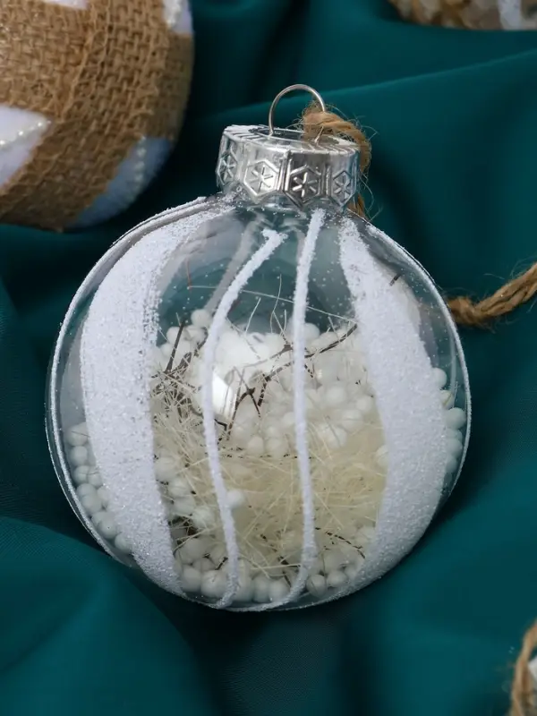 Набор шаров пластик d-8 см, 9 шт Набор шаров пластик d-8 см, 9 шт "Орсон" очарование