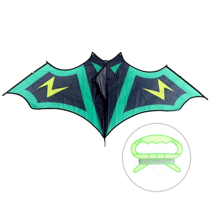 Воздушный змей «Летучая Мышь», цвета МИКС Воздушный змей «Летучая Мышь», цвета МИКС