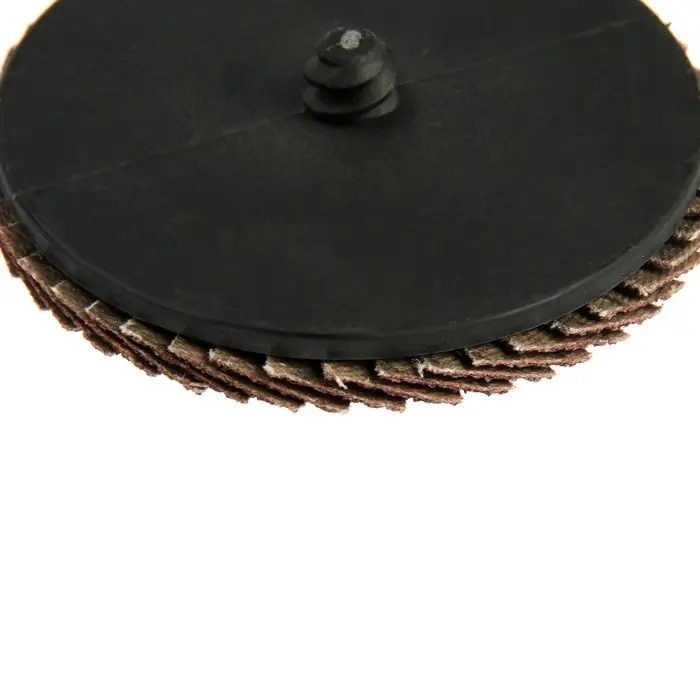 Круг лепестковый торцевой ТУНДРА, для дрели, М8, 75 мм, P60, 3 шт.