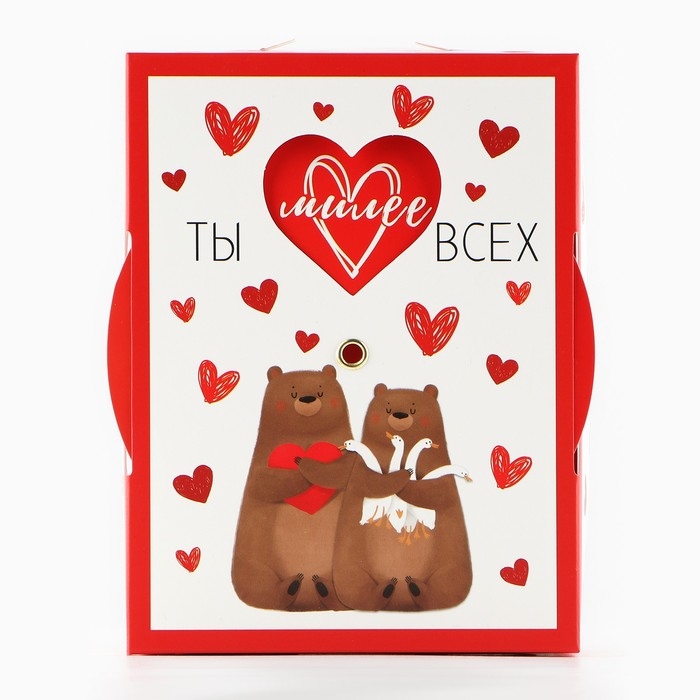 Коробка складная «Любовь », 16 х 12 х 5 см