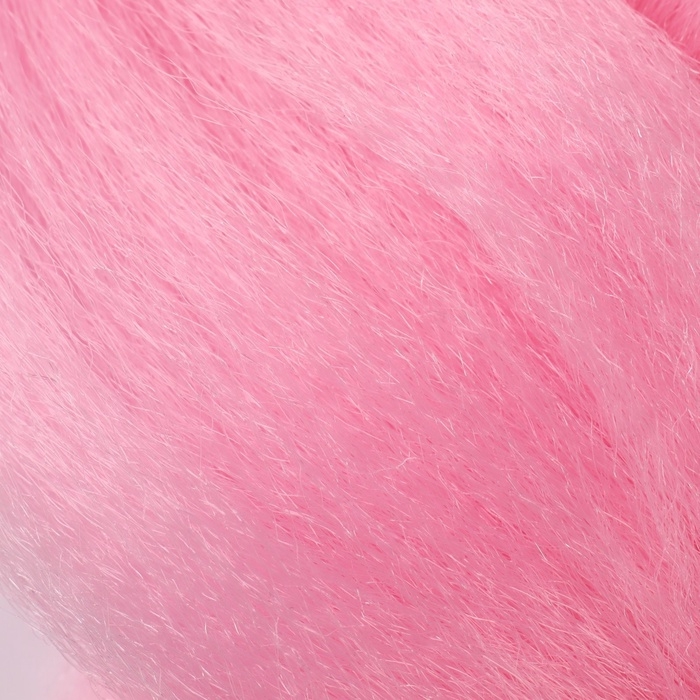 ZUMBA Канекалон однотонный, гофрированный, 60 см, 100 гр, цвет нежно-розовый(#AY16)