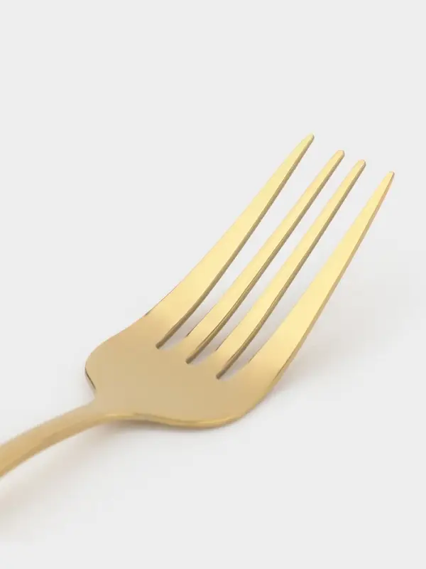 Вилка столовая Magistro &laquo;Блинк&raquo;, 21.5&times;3 см, нержавеющая сталь, золотистая