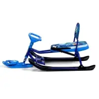 Снегокат &laquo;Тимка спорт 4-1&raquo; Космический, со спинкой, синий, ТС4-1 М/К Nika Kids