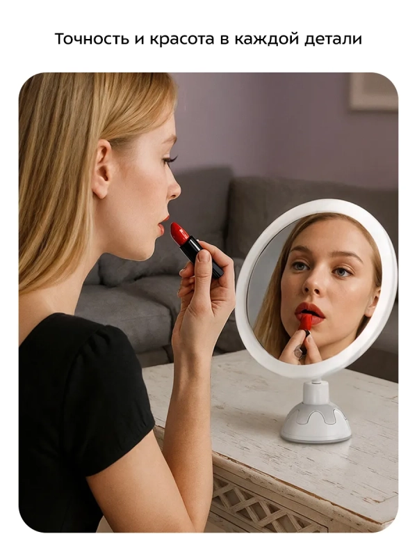 Косметическое зеркало с подсветкой КТ-4170 - 5 Вт Косметическое зеркало с подсветкой КТ-4170 - 5 Вт