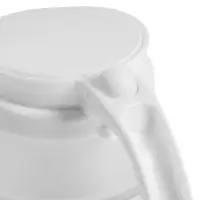 Чайник электрический LSK-1812, пластик, 0.6 л, 600 Вт, складной, белый