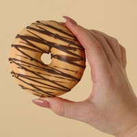 Бомбочка для ванны, 130 г, аромат карамели, CANDY FOOD