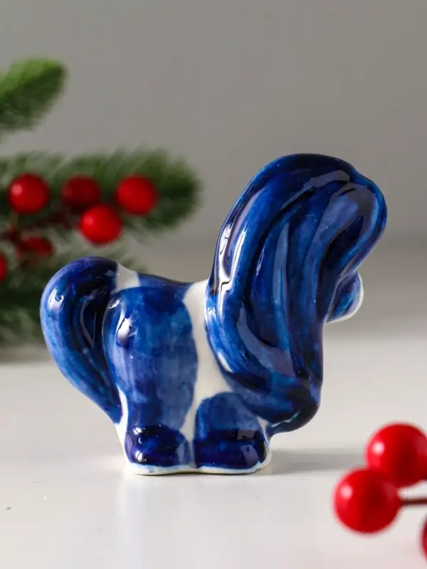 Сувенир  Сувенир "Конь Жаркий",9х5 см, гжель