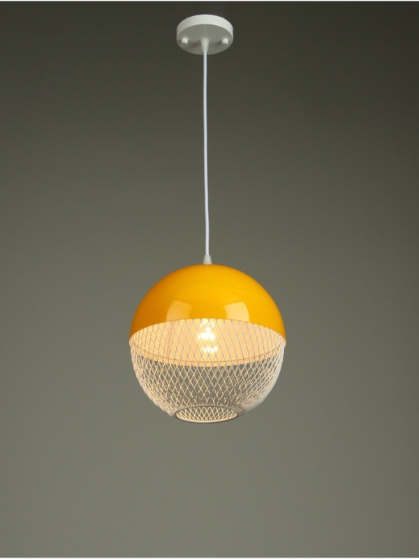 Светильник Lina 1х40Вт Е27 лимонный 26х26х32см Светильник Lina 1х40Вт Е27 лимонный 26х26х32см