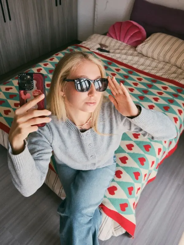 Очки солнцезащитные &laquo;OneSun. Wayfarer&raquo;, uv 400, линза 4.5&times;6 см, чёрный