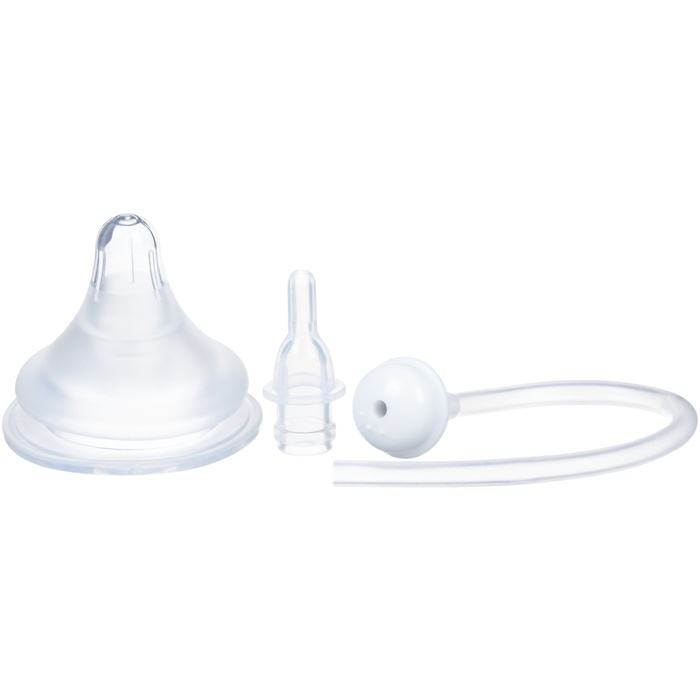 Соска на бутылочку Крошка Я, антиколиковая, от 6 мес., SofTouch, широкое горло, быстрый поток, с трубочкой и грузиком Соска на бутылочку Крошка Я, антиколиковая, от 6 мес., SofTouch, широкое горло, быстрый поток, с трубочкой и грузиком