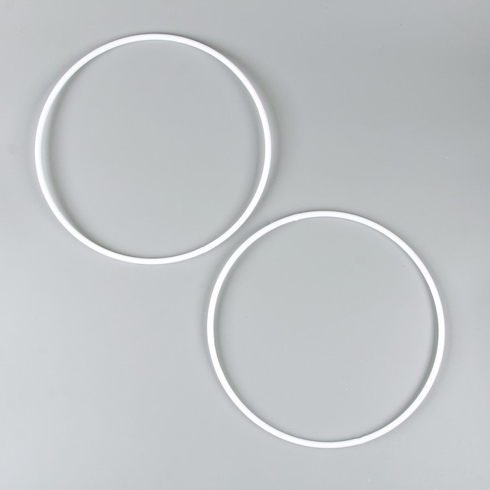 Основа для изготовления ловца снов «Кольцо», набор 2 шт., размер 1 шт. — 30 × 0,73 см Основа для изготовления ловца снов «Кольцо», набор 2 шт., размер 1 шт. — 30 × 0,73 см