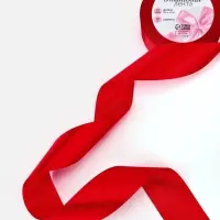 Лента атласная, 40 мм, 23&plusmn;1 м, красная №26
