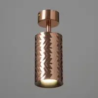 Спот &laquo;Астер&raquo; GU10 медь 7.5&times;7.5&times;20 см
