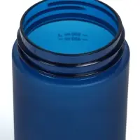 Бутылка для воды onlytop, 550 мл, тритан, с трубочкой, с поильником, синяя