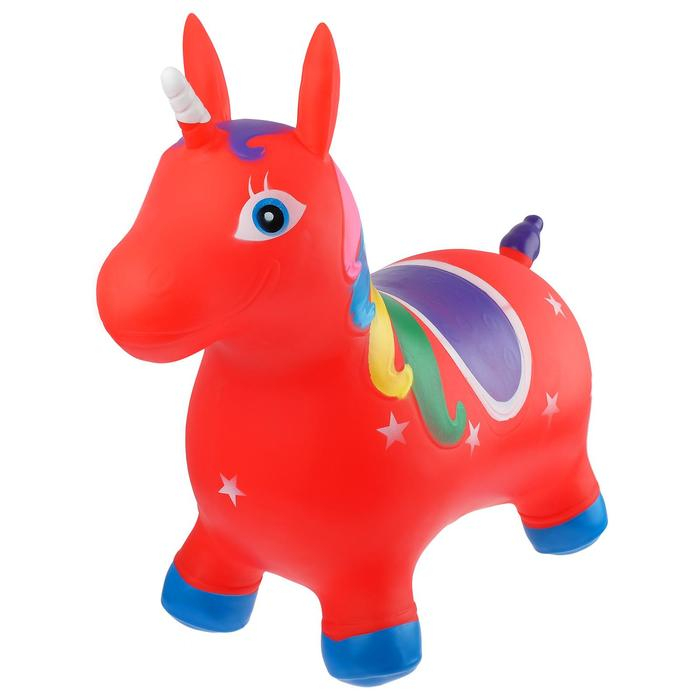 Попрыгун ZABIAKA «Единорог», 58х26х52 см, 1300 г, цвет МИКС Попрыгун ZABIAKA «Единорог», 58х26х52 см, 1300 г, цвет МИКС