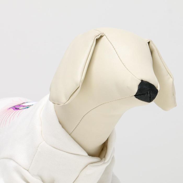 Комбинезон Комбинезон "Единорог", размер 16 (ДС 36 см, ОГ 46 см, ОШ 35 см), бело-синий