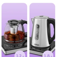 Чайный набор КТ-6777 чайник электрический - 1.8 л