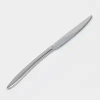 Набор столовых ножей Magistro Flow, 23.5 см, 6 шт., толщина 6 мм, нержавеющая сталь, серебристый
