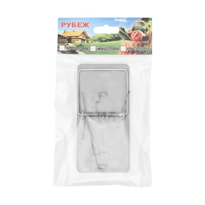 Мышеловка, 12 × 6 см, пластиковая Мышеловка, 12 × 6 см, пластиковая