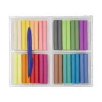 Пластилин мягкий (восковой) 16цв 240г "Фантазия", пастельный