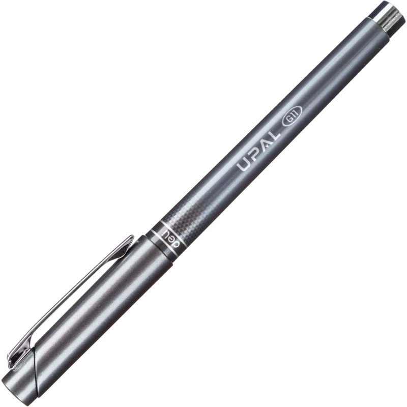 Ручка гелевая неавтомат. Deli Upal д.ш 0,7мм лин 0,35мм черн EG11-BK