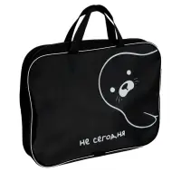 Папка с ручками Calligrata &laquo;Тюлень&raquo;, А4, 70 мм, 350&times;270, текстиль