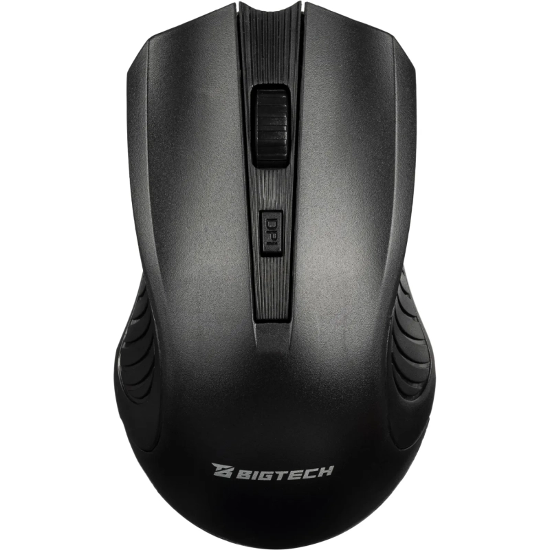 Мышь компьютерная BigTech C-WM603/BT-JWM-001 черн, 800-1600DPi 115x68x38мм