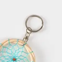 Брелок "Ловец снов" 17 см, цв. голубой Брелок "Ловец снов" 17 см, цв. голубой