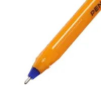 Ручка шариковая Pensan. ТR-23, синий стержень, игольчатый узел 1 мм, на масляной основе, треугольный корпус