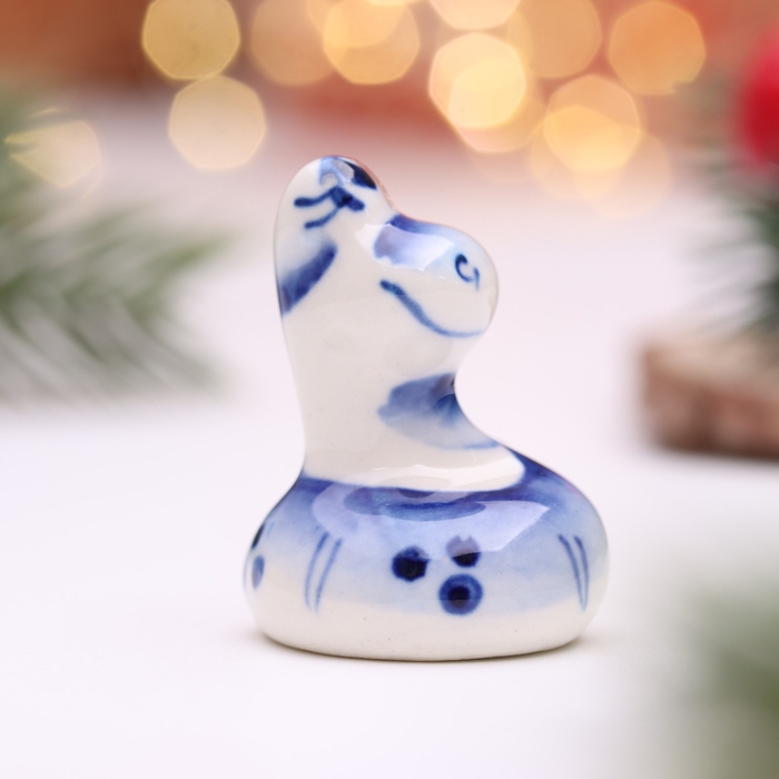 Сувенир Сувенир "Змейка", гжель