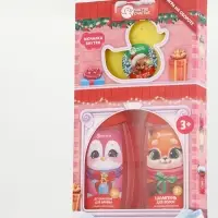 Подарочный набор для девочки «Для тебя»: пена для купания, шампунь для волос и мочалка утка, Чистое счастье Подарочный набор для девочки «Для тебя»: пена для купания, шампунь для волос и мочалка утка, Чистое счастье