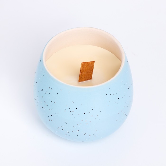 Свеча из соевого воска в кашпо «Нежность», 8×8 см, МИКС Свеча из соевого воска в кашпо «Нежность», 8×8 см, МИКС