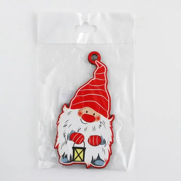 Ёлочная игрушка новогодняя «Гном», 4,9 х 9,7 см Ёлочная игрушка новогодняя «Гном», 4,9 х 9,7 см