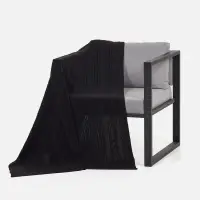Плед Remitti, черный