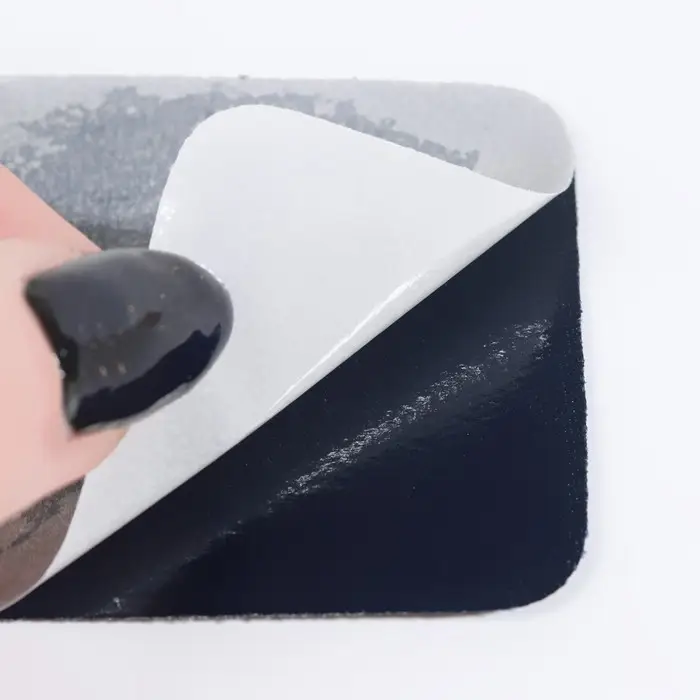 Заплатки для одежды, 5,5 &times; 5,5 см, клеевые, пара, цвет тёмно-синий